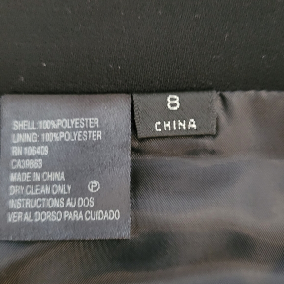 Tahari Arthur S. Levine Vintage Inspired Womens 2 Piece Career Skirt Suit - Sz 8 - Picture 13 of 14